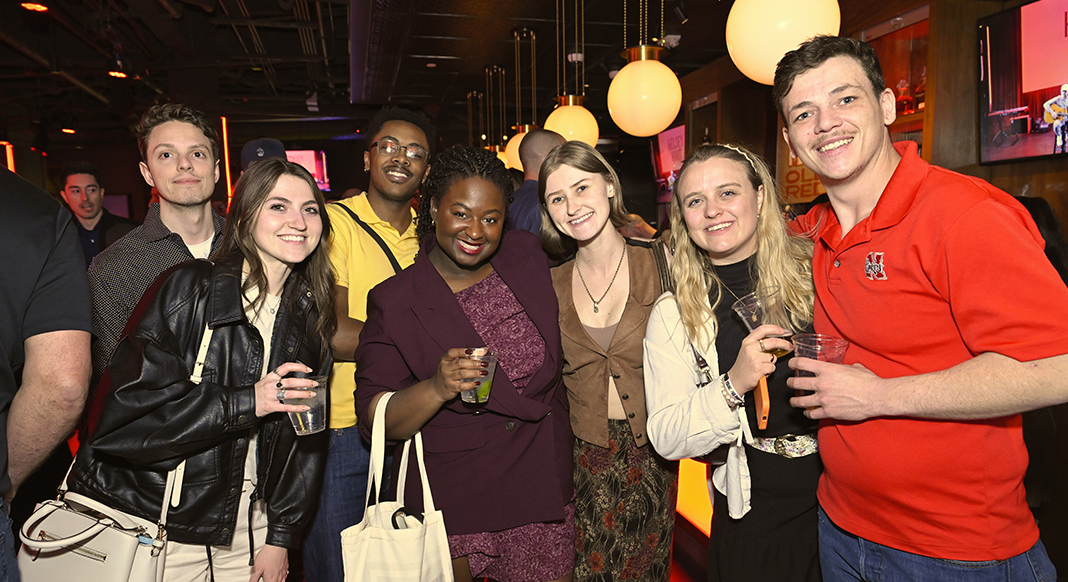 2025 Young Pro Party group of men and women smiling